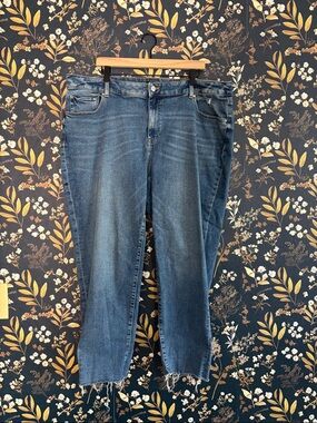 Talbots Everyday Relaxed Jeans Blue Straight Leg Jeans Size 20W
